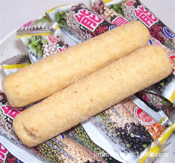 多功能夾心米果食品生產線 米果膨化機 米果成型機 雙螺桿膨化機
