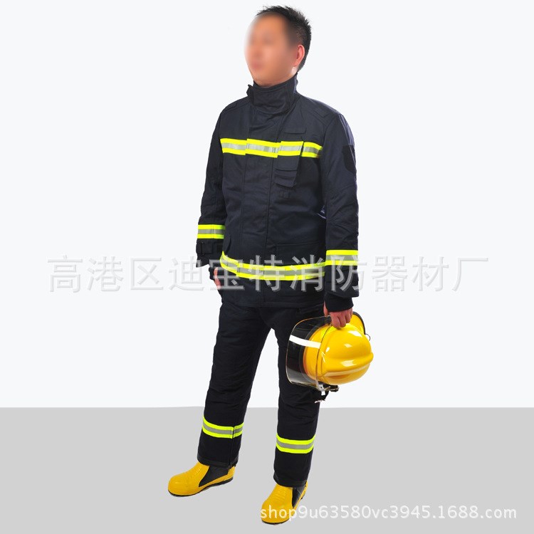 迪宝特 厂家直销  02款消防员灭火防护服 02消防战斗服五件套