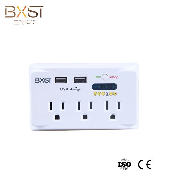 多功能 USB保護(hù)器 延遲時間可調(diào)冰箱、空調(diào)、電視機(jī)電壓保護(hù)器