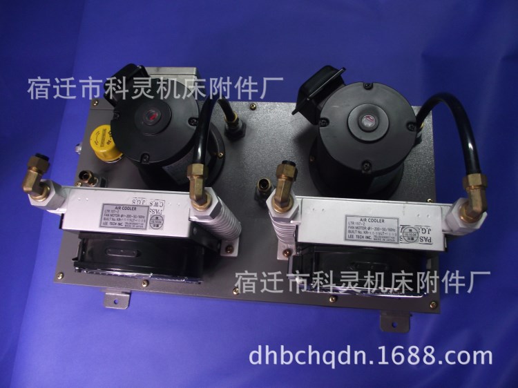 oil cooler雙電主軸冷卻單元材料組裝油冷機冷卻油箱冷水機
