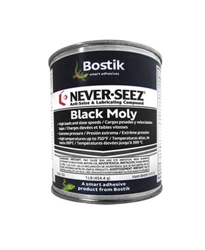 美國波士膠BOSTIK NEVER-SEEZ  BLACK MOLY黑色鉬級潤滑脂