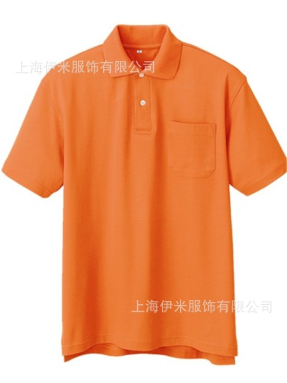 翻領(lǐng)短袖polo衫合體型夏季透氣工廠加工，自產(chǎn)自銷