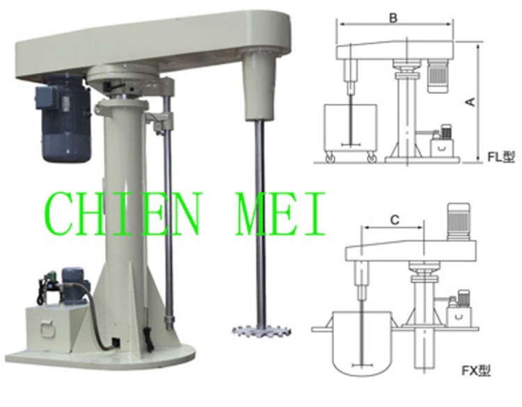 廠家批發(fā)涂料FL型分散機(jī) 剪切分散機(jī) 化工高速分散機(jī)