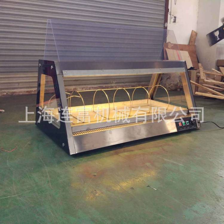 上海工廠熱風(fēng)循環(huán)自動控溫黃金脆皮烤全豬保溫柜 展示柜 烤豬爐柜