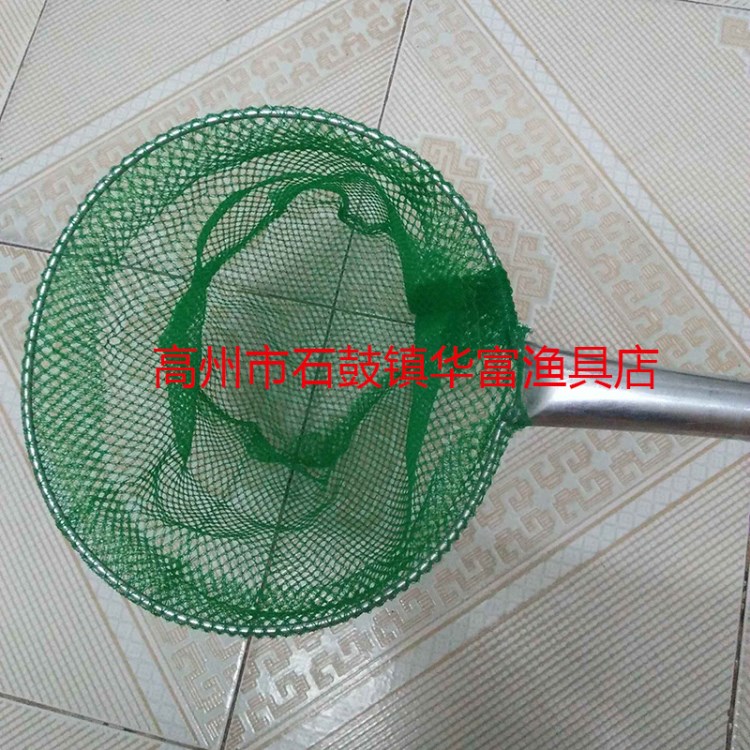 魚網兜 漁護用品規(guī)格現貨供應 帶鐵圈無結青線捕魚袋廠家直銷