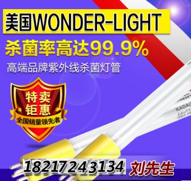 美国WONDER直销电子工业用水消毒灯GPH843T5L/40W UV-C灯