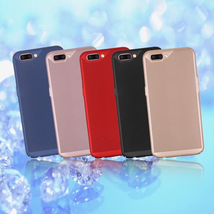 廠家直銷手機殼 現貨OPPO R11 散熱殼 手機保護套 個性透氣創意