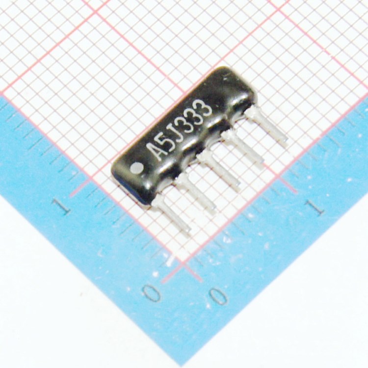 1/8W 插件排阻 工廠直銷 A05- 333JP &plusmn;5% 33K ROHS環(huán)保排阻