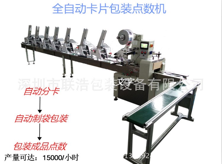 創(chuàng)可貼包裝機/拼圖卡分卡包裝機/威信二維碼點數(shù)包裝機卡片包裝機