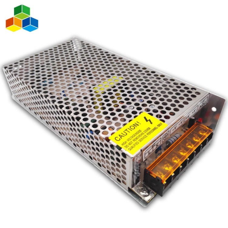 廠家定制 12V120W鐵殼監控專用開關電源 LED燈帶10A電源適配器