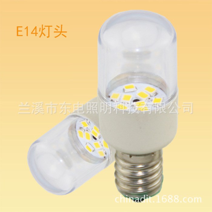 LED節(jié)能燈微波爐冰箱油煙機(jī)9LED3528高亮貼片燈泡 E14 LED小夜燈