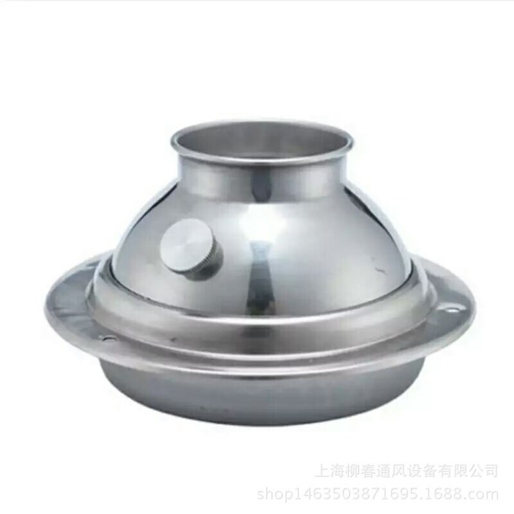 不銹鋼播風器 廚房可調出風口新風系統風口 球形噴口送風口15