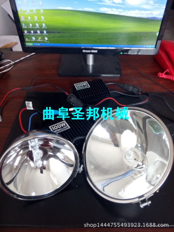 廠家直銷小型戶外照明燈 釣魚專用小型探照燈