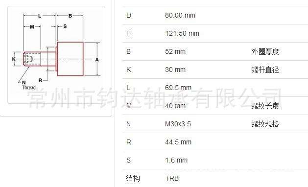 HPC-85 HPC85  095076-9907 OSBORN（奥斯本）标准滚轮轴承