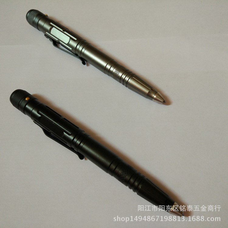 2018款多功能戰術防衛筆 自衛破窗高亮LED鎢鋼攻擊頭定制戶外裝備
