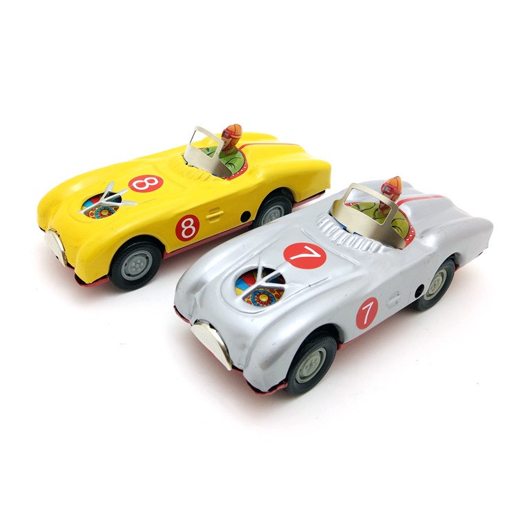 MS642鐵皮賽車 成人收藏復古玩具 攝影道具 鐵皮玩具批發