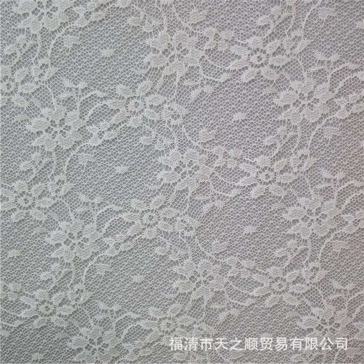 S2051 天之順全錦綸尼龍蕾絲提花家具軟飾女裝花邊面料繡花底部