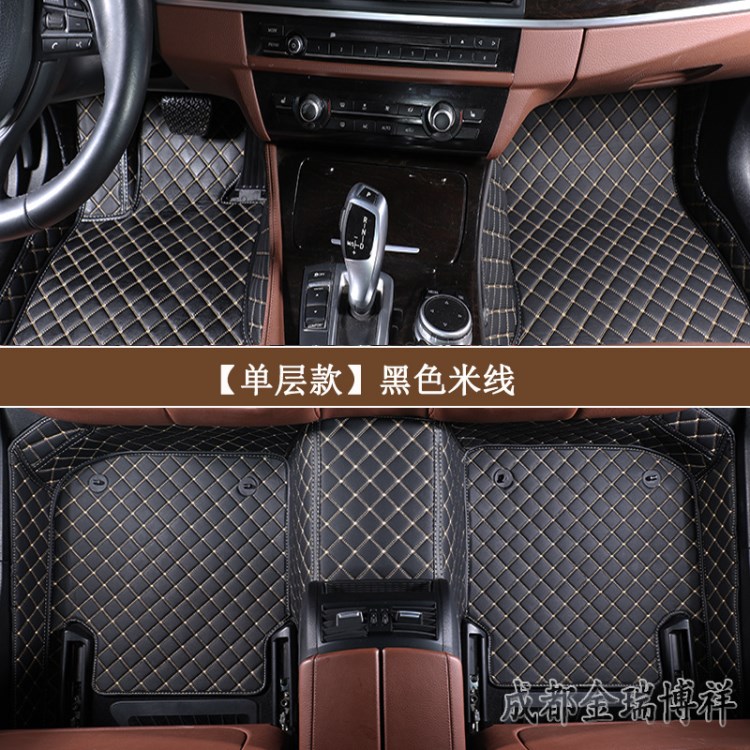 汽車腳墊眾泰t800t500t600sr9SR7z700大邁x7專用全包圍皮革腳墊