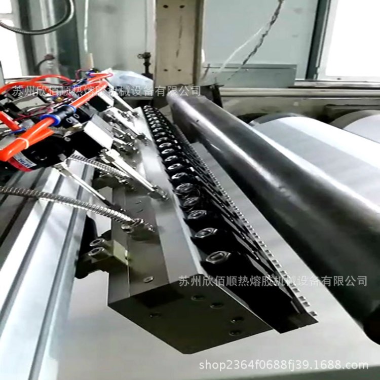 無紡布復合熱熔膠涂膠機涂布復合噴膠機大面積復合熱熔膠涂膠機