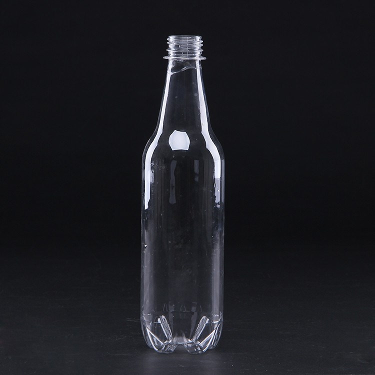 廠家批發PET透明食用塑料酒瓶油瓶 500ml 塑料包裝瓶 透明塑料瓶