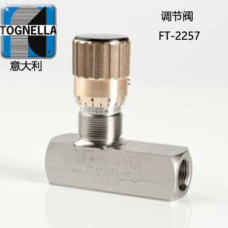 tognella意大利 雙向調節閥 流量控制閥FT 2257/5-12