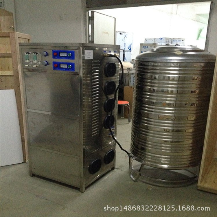 濟南供應(yīng)水處理設(shè)備配套用臭氧發(fā)生器不銹鋼消毒器 臭氧殺菌設(shè)備