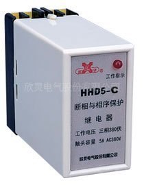 欣靈電器 斷相與相序保護(hù)繼電器 HHD5-E(XJ4、XJ5、XJ6)