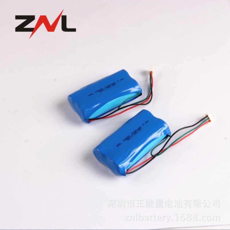 ZNL  2200mAh   7.4V  2.2Ah  2S1P  音響電池組