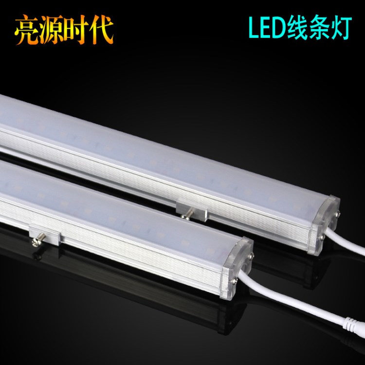 LED線條燈鋁材護欄管防水硬燈條線性型戶外數碼管跑馬燈霓虹燈管