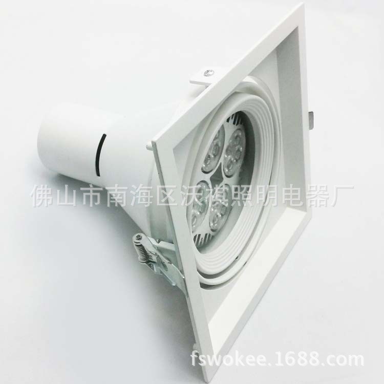 廠家直銷PAR30豆膽燈單頭格柵燈30W35W家具服裝商場招全國代理