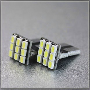 T10 9smd 1206電路板腳LED燈泡|儀表指示燈|led牌照燈