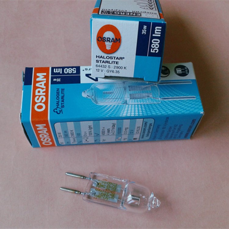 OSRAM歐司朗64432S 12V35W GY6.35 長壽命溴鎢燈泡