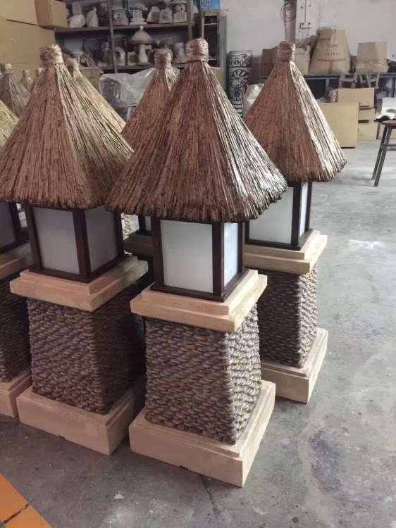 新草坪燈草帽燈