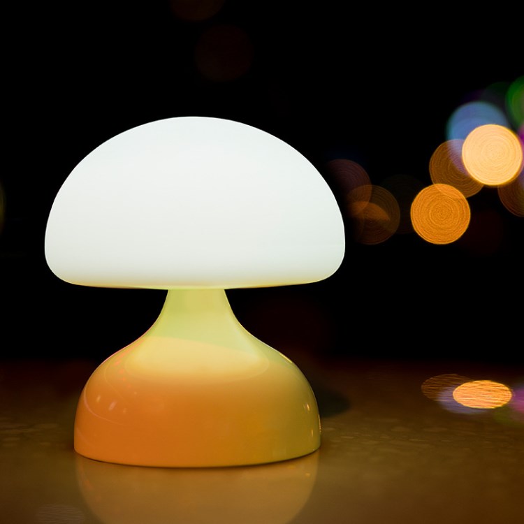 usb小夜灯人体感应灯新奇特创意产品床头灯3d硅胶灯led蘑菇灯批发