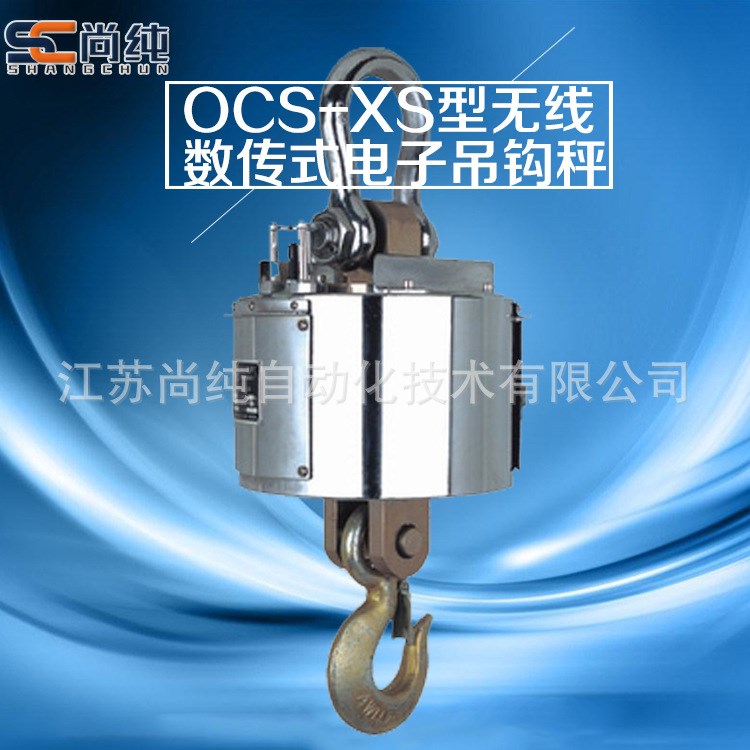 江蘇尚OCS-XS型無線數(shù)傳式耐高溫電子吊秤/高溫隔熱電子吊磅秤