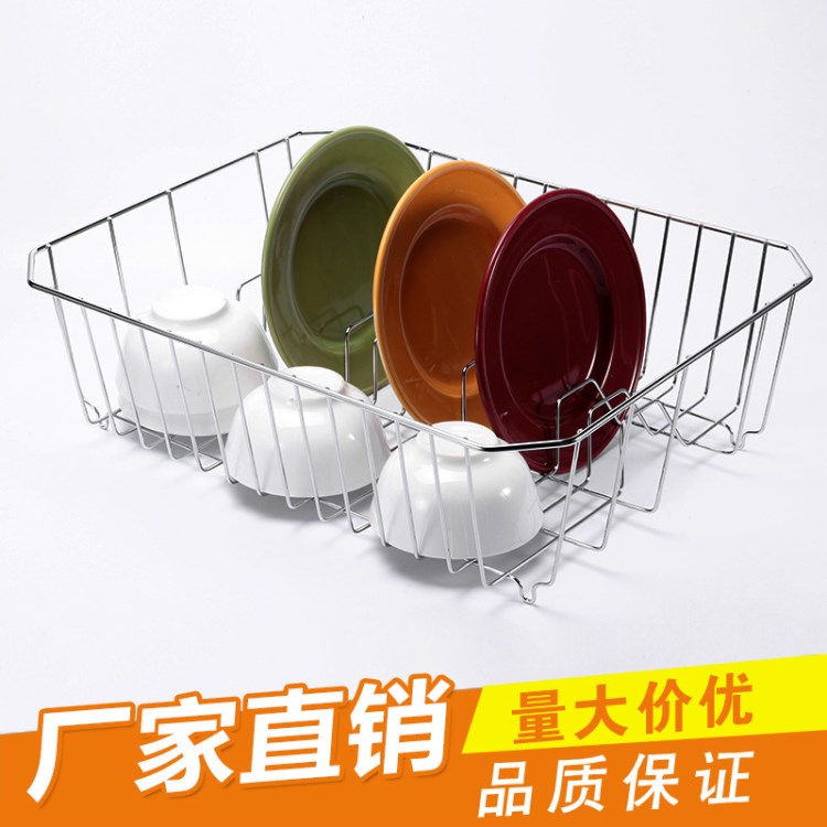 廠家定制不銹鋼現(xiàn)代款廚房置物架晾洗置碗架 瀝水架 廚房置物架