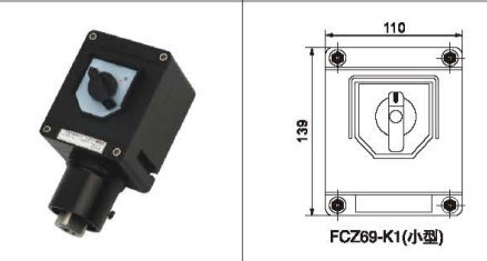 FCZ69-K1，防爆防腐操作柱，BZC8030.BZC8050,BZC8060 LCZ69