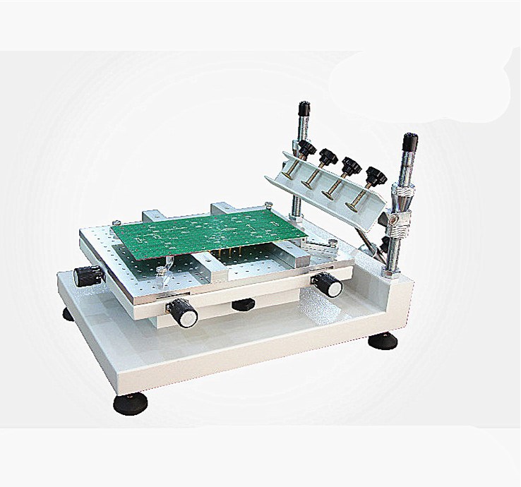 正邦絲印臺 精密絲印臺smt手動高精密絲印臺微調(diào)高精度錫膏印刷機