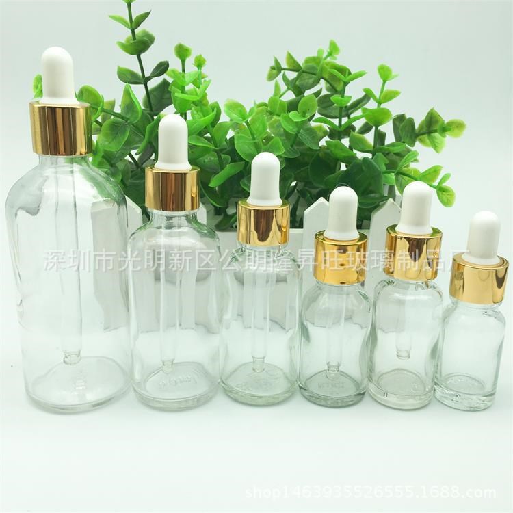 透明精油瓶10ml 20ml 30ml 50ml 100ml化妝品瓶 分裝瓶 精油玻璃