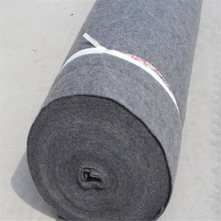 江西公路養(yǎng)護(hù)家具填充大棚防寒保溫滌綸針刺毛氈棉氈土工布無(wú)紡布
