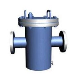 铸钢法兰SB蓝式过滤器 直通式篮式过滤器