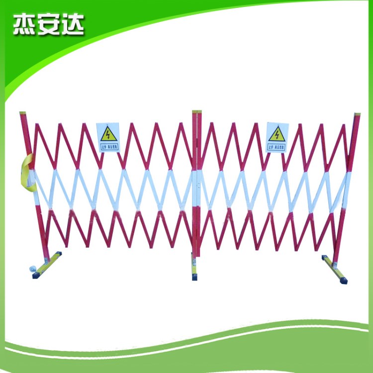  施工隔离防护围栏 电力设备围栏 转角片式绝缘伸缩围栏