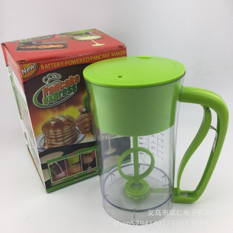 TV新款 pancake express 蛋糕面糊攪拌器 分配分液器 DIY烘培工具