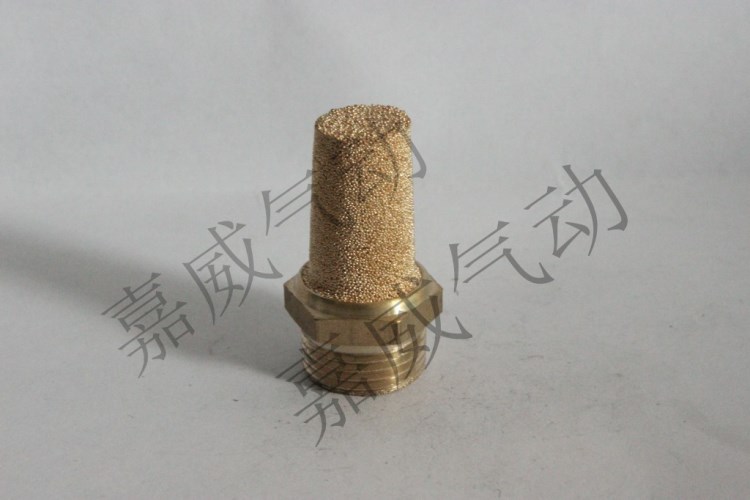 【廠家直銷】電磁閥排氣消聲器消音器BSL氣動元件銅接頭
