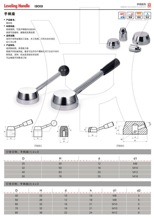 厂家直销 批发供应 银白色手柄座