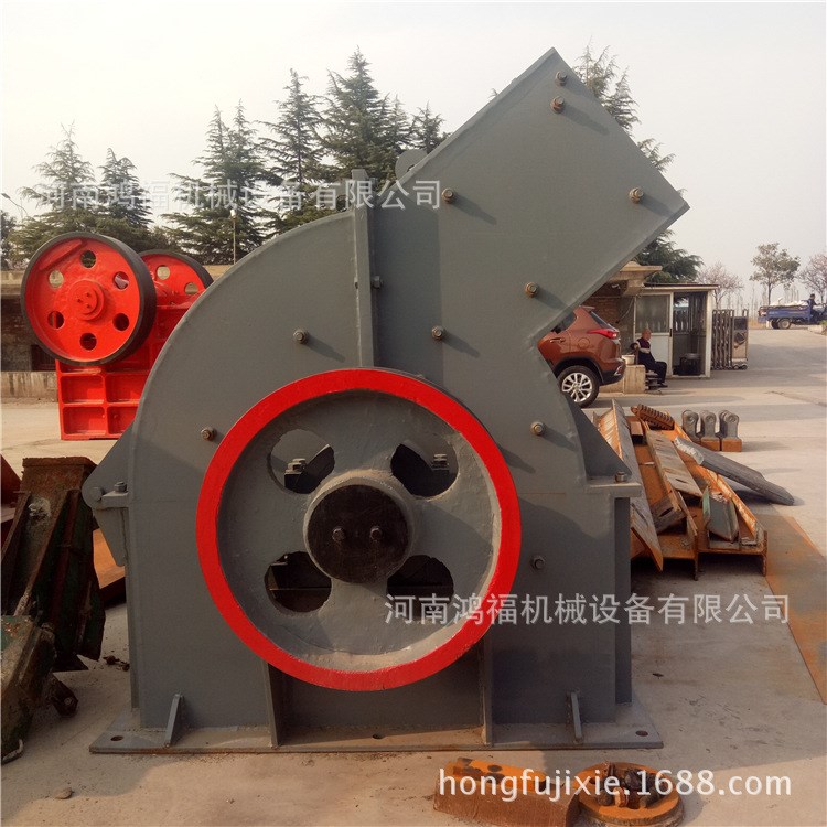 重型石頭粉碎錘式破碎機(jī) 煤炭加料再生錘式破碎機(jī) 石灰石破碎機(jī)