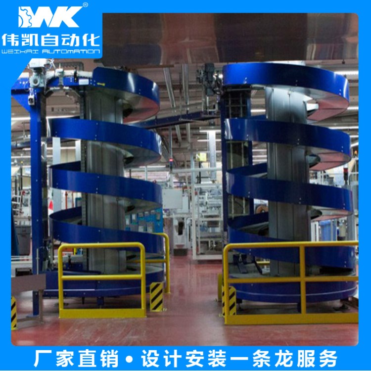 機械生產廠家 物料旋轉提升機 垂直滾筒螺旋輸送機 免費設計規劃