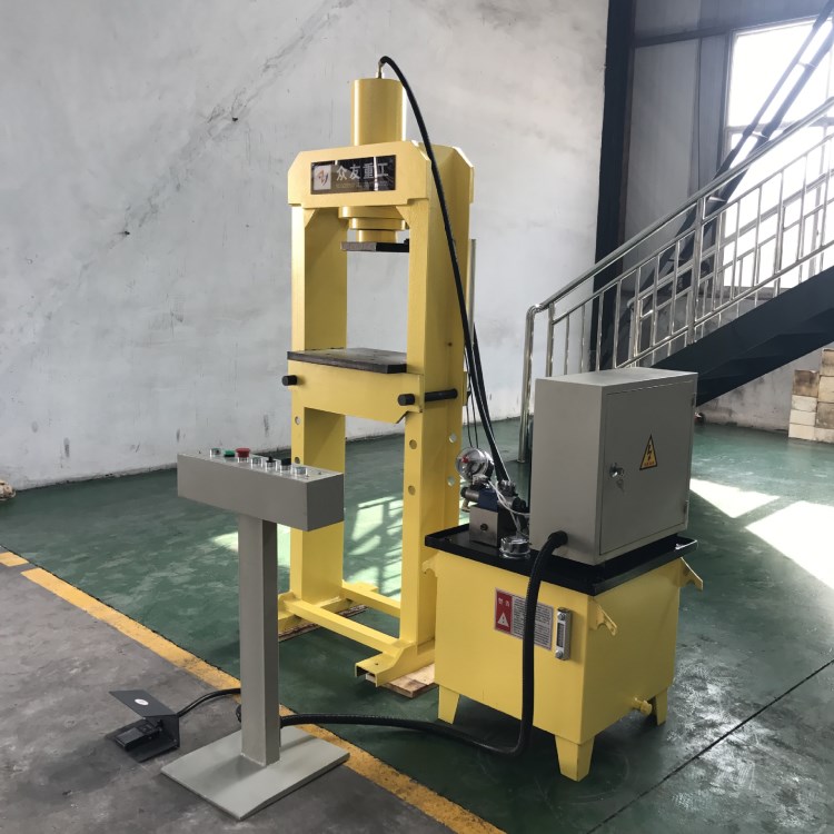 廠家供應20T40噸63噸小型龍門液壓機沖孔校正壓印各種零部件