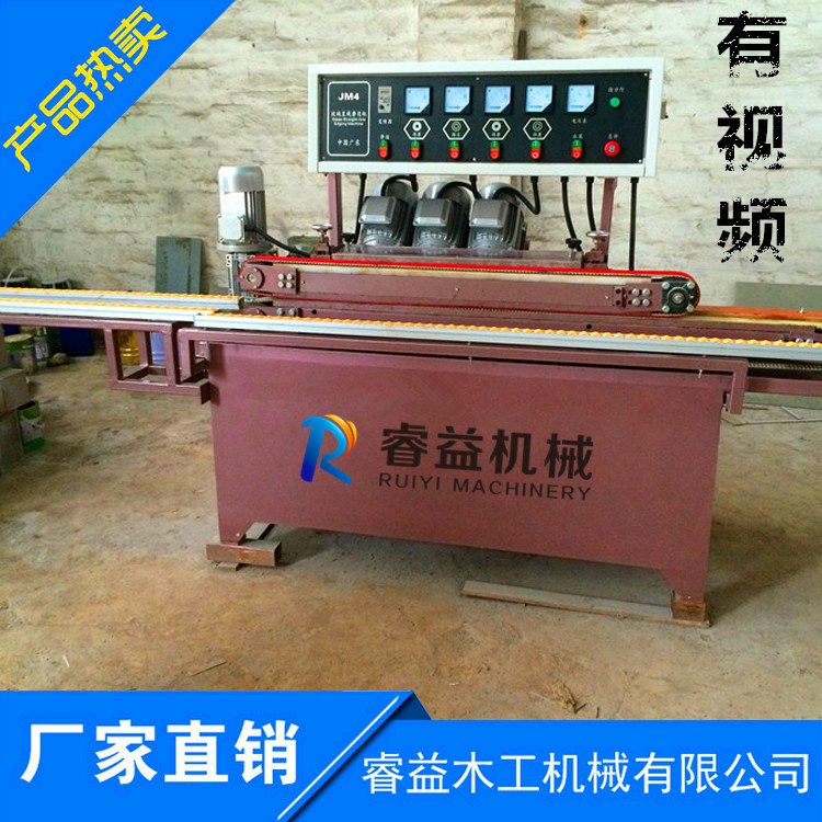 廠家直銷睿益MH231玻璃磨邊機 臥式磨邊機 櫥柜 微晶石斜邊磨邊機