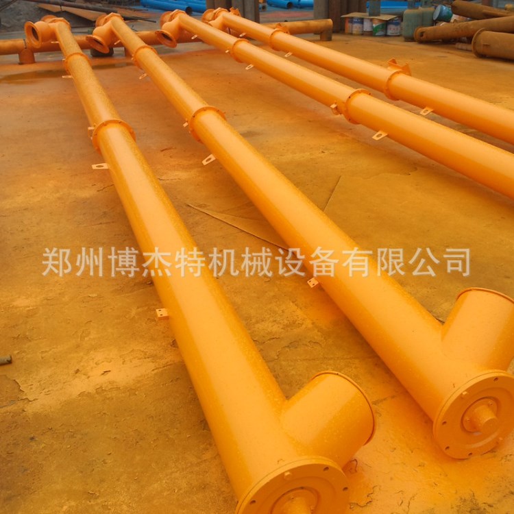 供應化工粉料傾斜輸送設備 粉料螺旋上料機 傾斜式螺旋輸送機